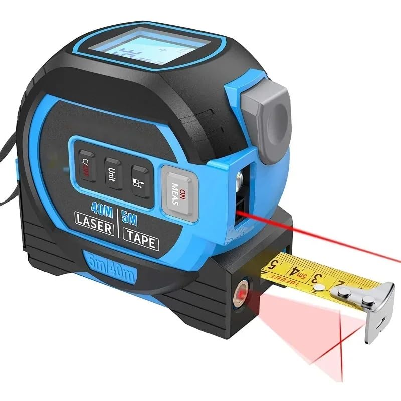 The Almighty Ruler 3-in-1 Infrared Laser Tape Measure for Professional Construction Workers
| Digital Laser Rangefinder