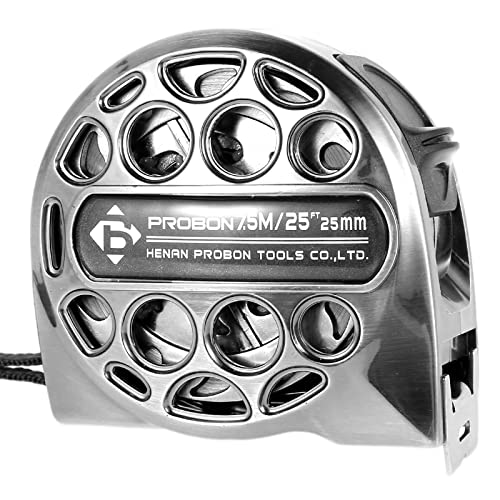 High-Quality Stainless Steel 25' Retractable Measuring Tape for Construction & Household Use
| Precision Double-Sided S
